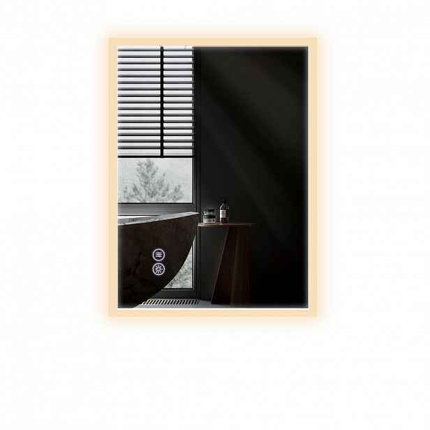 Nettlife KOUPELNOVÉ zrcadlo Reddy s LED osvětlením 70/50 cm