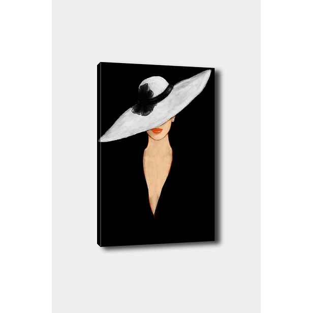 Wallity Obraz LETITTIA 50x70 cm černý/bílý