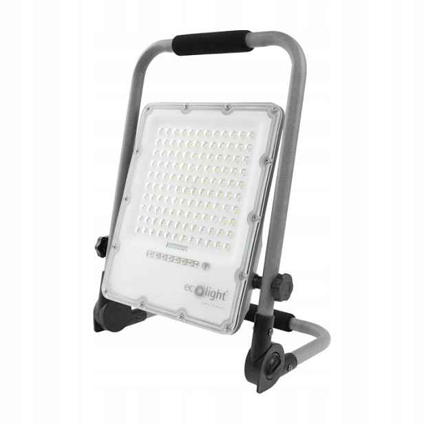 Přenosný pracovní reflektor s Led akumulátorem 50W 5000K IP65 Ecolight