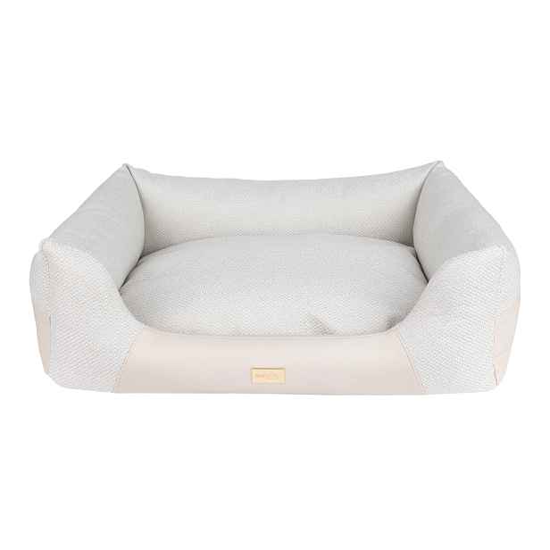 Pelíšek pro psa MILLY SOFA ZipClean krémová velikost S, M, L, XL Rozměr: S - 58x46x17 cm