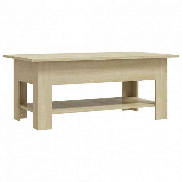 vidaXL Konferenční stolek dub sonoma 102 x 55 x 42 cm kompozitní dřevo