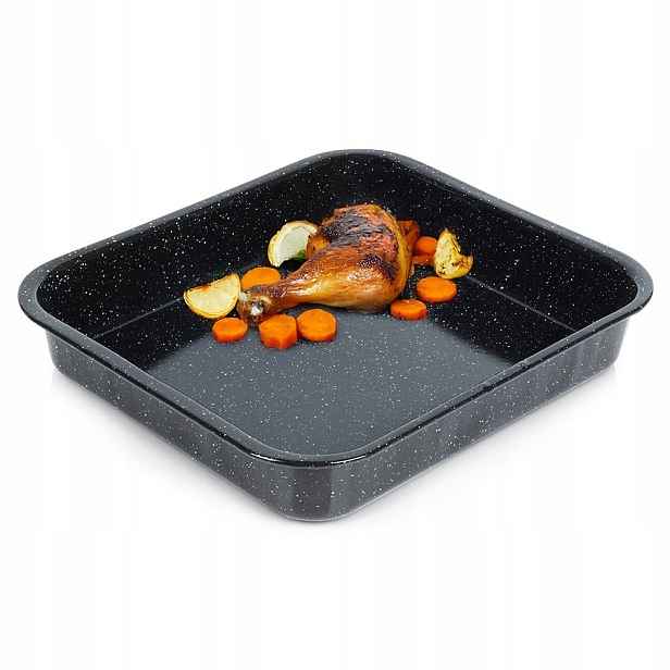 Zapékací Mísa Smaltovaný Obdélníkový 8 L 41,5X36,5X7 CM Orion Do Trouby