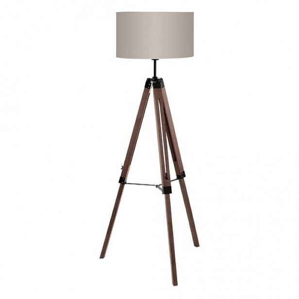 Eglo LANTADA stojací lampa ořechová dřevo 44115