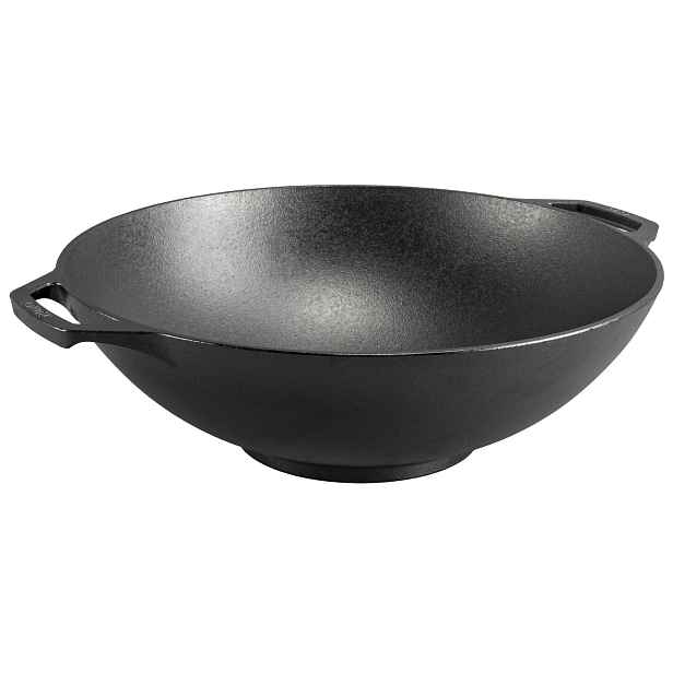 Litinový Wok Lodge 35 cm