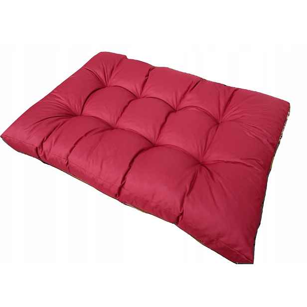 Polštáře na Euro Paletu 120 x 60 Bordo Step