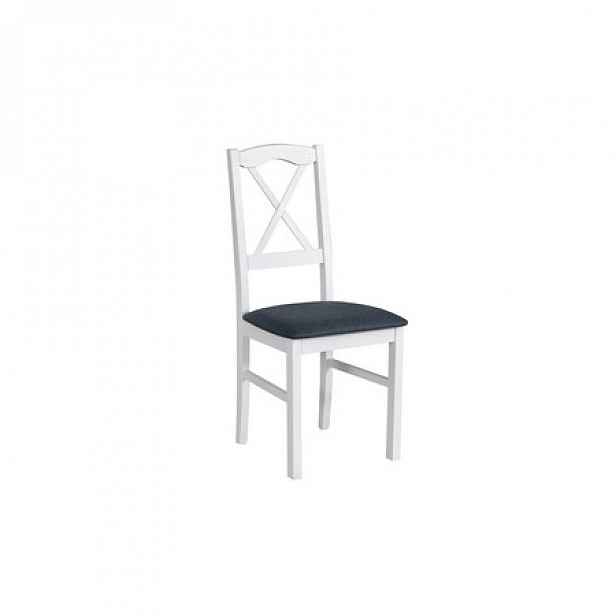 Jídelní židle NILO 11 Bílá Tkanina 11B