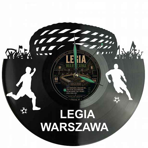 Legia Varšava Stadion Nápad na Dárek Nástěnná Dekorace z vinylové desky