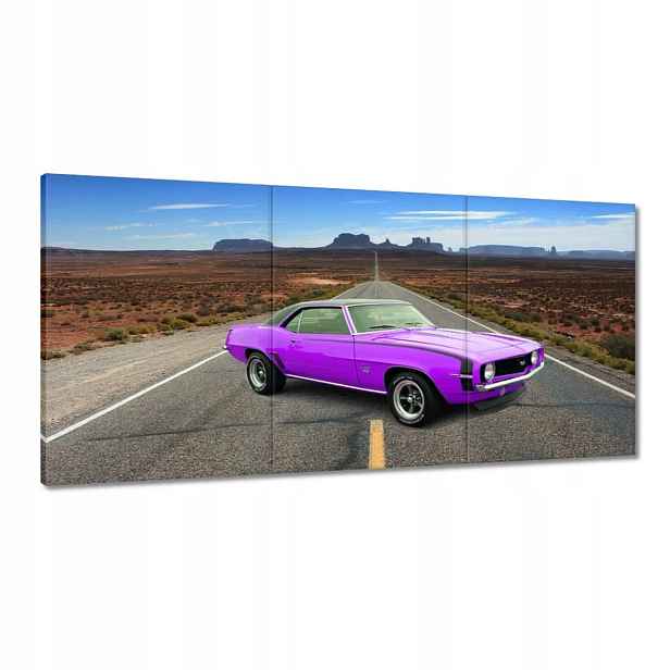 Obrazy 120x60 Fialová Chevrolet Ss