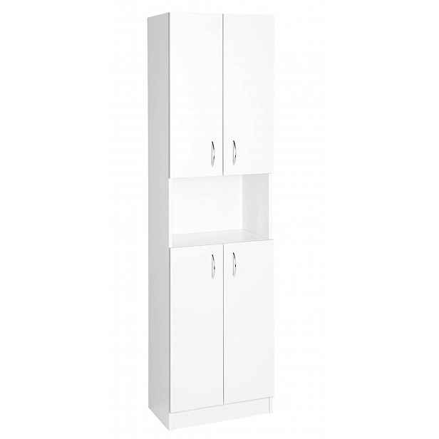 Aqualine Simplex Eco - Skříňka 50x180x30 cm, bílá mat SIME520
