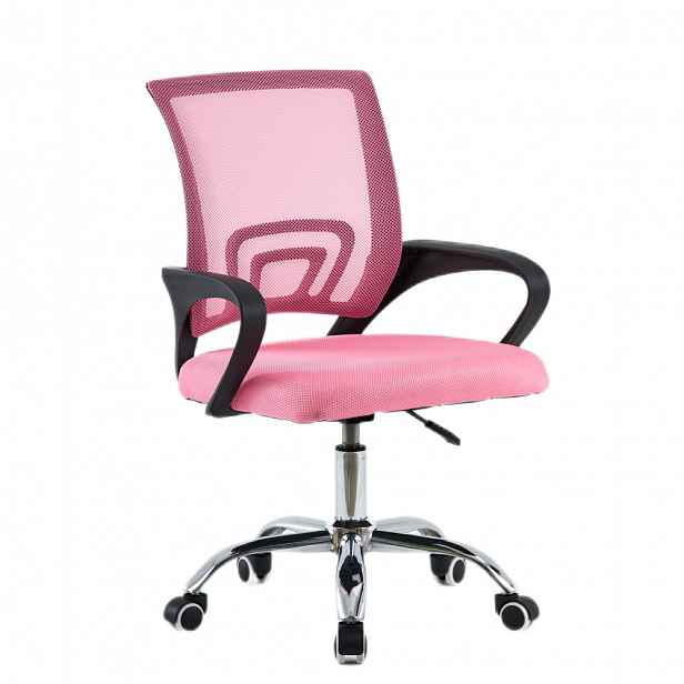Kancelářská židle DEX 4 NEW Tempo Kondela Růžová