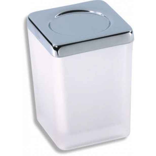 Dóza Novaservis Metalia 4 9,7 cm chrom 6404.0 - Novaservis Metalia 4 - Dóza na koupelovou sůl, chrom 6404,0