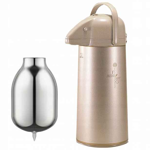 Termos AAPE-22-TK 2,2L Zojirushi se vzorem rukojeti, skleněná vložka do kuchyně