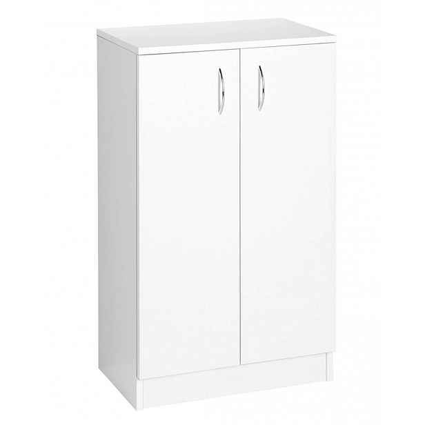 Aqualine Simplex Eco - Skříňka 50x86x30 cm, bílá mat SIME540