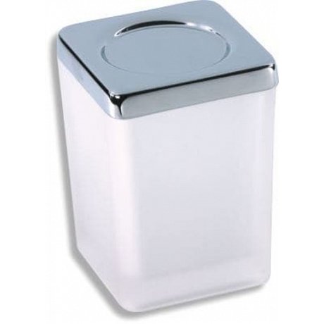 Dóza Novaservis Metalia 4 9,7 cm chrom 6404.0 - Novaservis Metalia 4 - Dóza na koupelovou sůl, chrom 6404,0