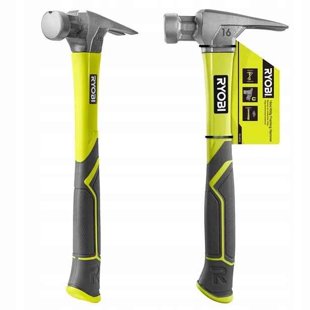 Ryobi Tesařské kladivo 450 g Magnetický držák RH16FSS