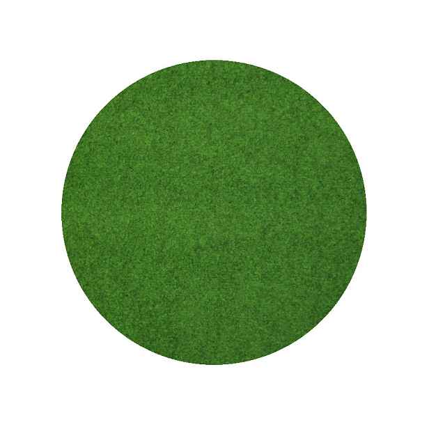 Vánoční kruhový koberec pod stromeček Sporting – na ven i na doma, 400x400 (průměr) kruh, zelená, chodba / předsíň, MK Original: Produkty s rodokmenem