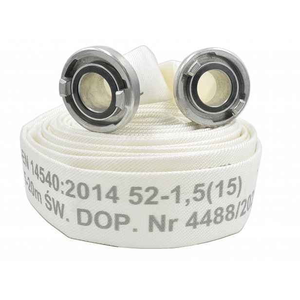 Hydraulická hasičská hadice na vodu 52 mm 2 palce délka 15 m Korus