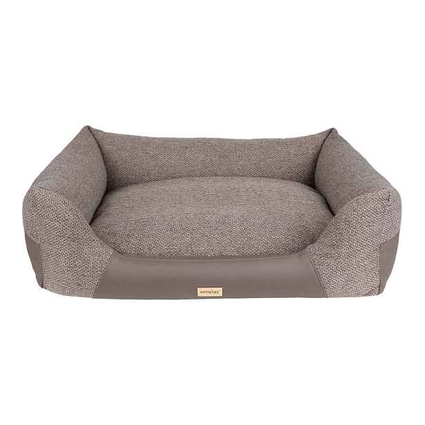 Pelíšek pro psa MILLY SOFA ZipClean béžová velikost S, M, L, XL Rozměr: M - 68x56x18 cm