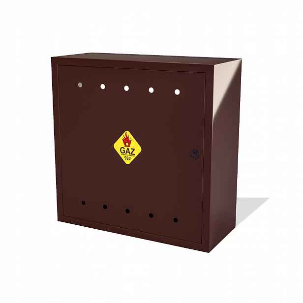 Plynová Skříňka 60x60x25 Gaz barva: Bronzová