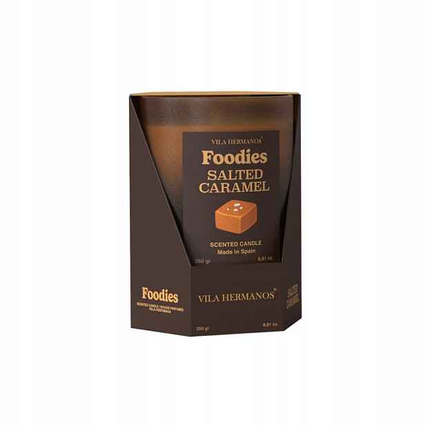 Sójová svíčka Vonná svíčka 250 g Salted & Caramel Vila Hermanos