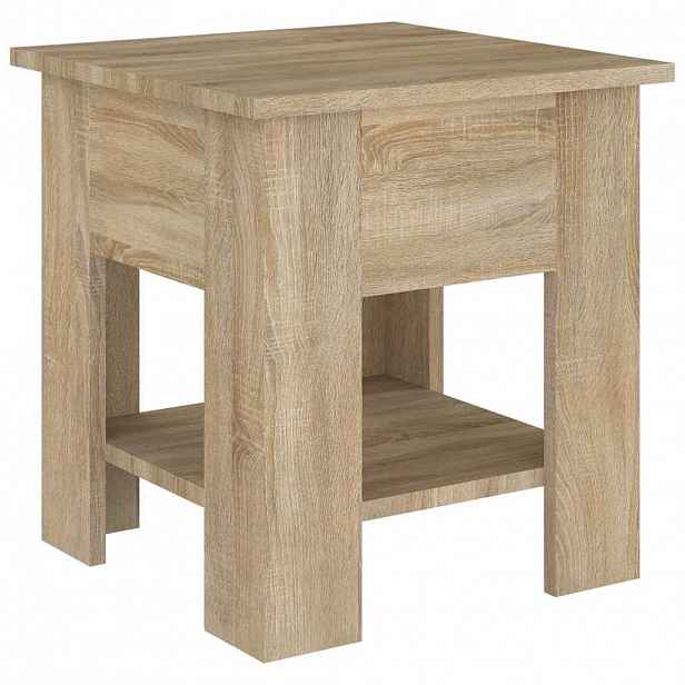 vidaXL Konferenční stolek dub sonoma 40 x 40 x 42 cm kompozitní dřevo