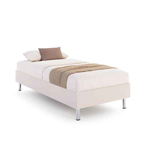 FDM Jednolůžková postel Harmony Trinity krémová, velikost 90x200