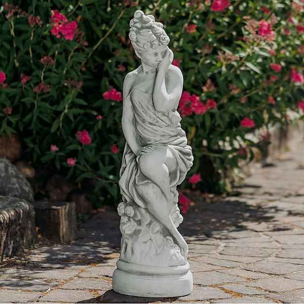 Figura Žena Sedící socha Ženy figury z betonu