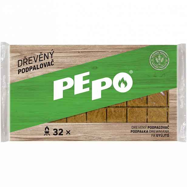 PE-PO Dřevěný podpalovač 32 podpalů