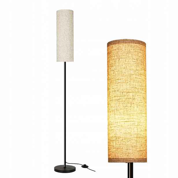 Podlahová Lampa E27 Led Stínidlo 175 CM 3000K/4000K/6500K 1000LM