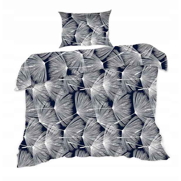 Povlečení 140x200 pampelišky modrá bílá Classic