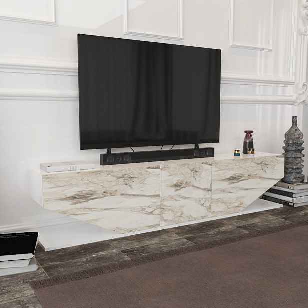 TV stolek Inci - White