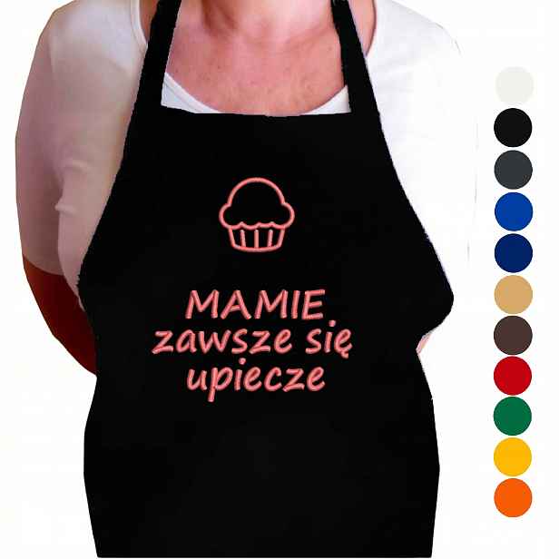 Dárek Pro Maminku Kuchyňská Zástěra Na Svátek Matek Narozeniny A Jmeniny S Výšivkou