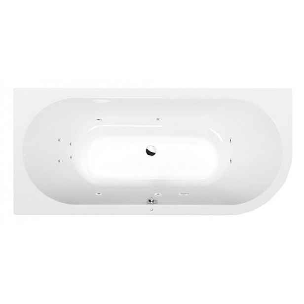 Masážní vana Polysan Viva 175x80 cm Active Hydro akrylát levá 70119.1010