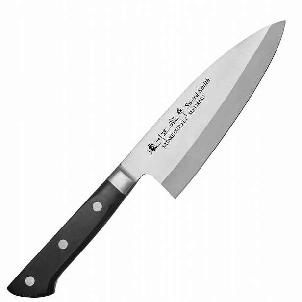 Satake Satoru Japonský ostrý Nůž na filetování Deba 56-58HRC 16 cm