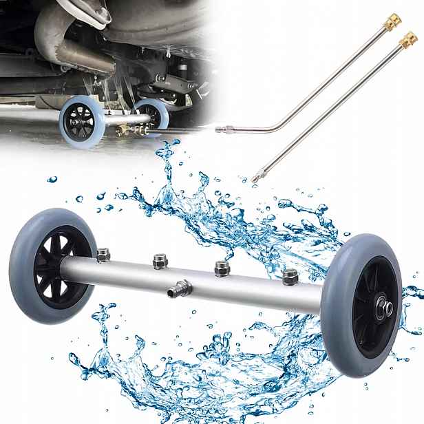 Set Tlaková Myčka Na Mytí Podvozku 4000PSI 4 Trysky 38 Cm Auto Zahrada