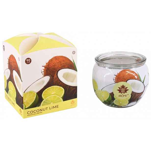 Vonná svíčka Coconut Lime, 12 ks