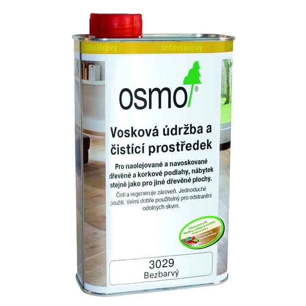 Vosková údržba a čisticí prostředek  Osmo 3029 bezbarvý 1 l