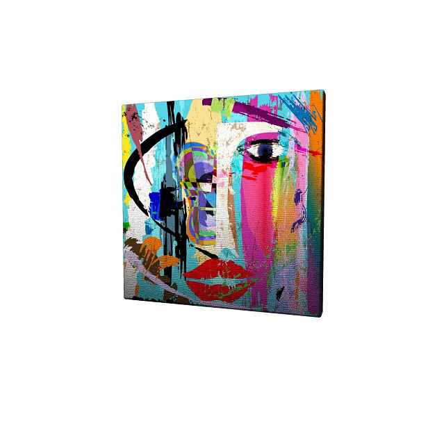 Wallity Obraz na plátně Abstract dream KC016 45x45 cm