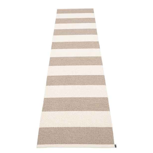 Béžovo-krémový vnitřní a venkovní běhoun 70x300 cm Bob Mud Vanilla – Pappelina