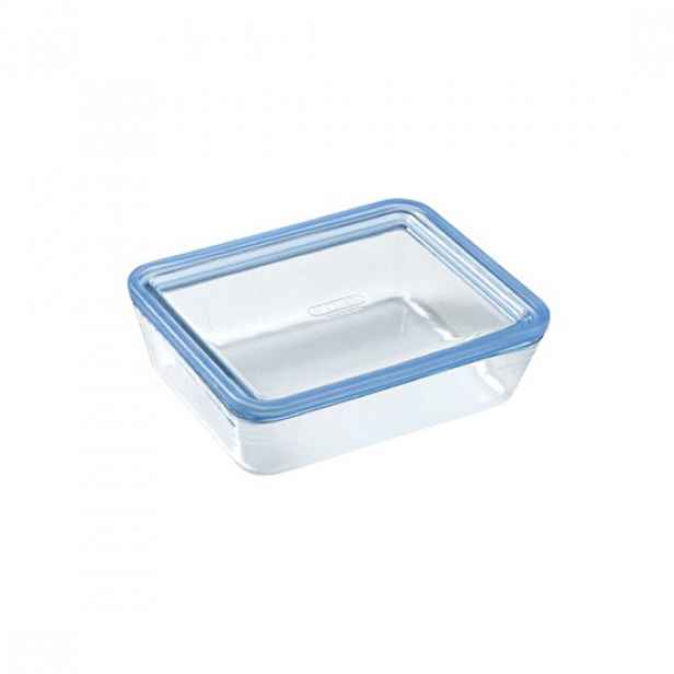 Nádoba na potraviny s víkem z žáruvzdorného skla, 22x17cm/1,5l - PYREX