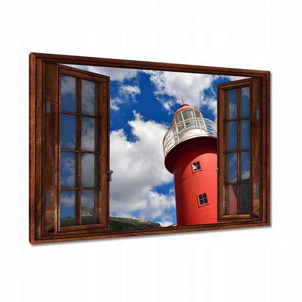 Obrazy 120x80 Červený maják