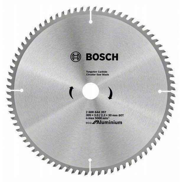 Pilový Kotouč Eco Bosch 305 MM Pro Hliníkové Dřevo