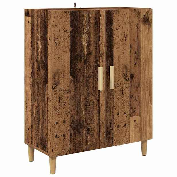 vidaXL Servírovací skříň Staré dřevo 69,5 x 34 x 90 cm