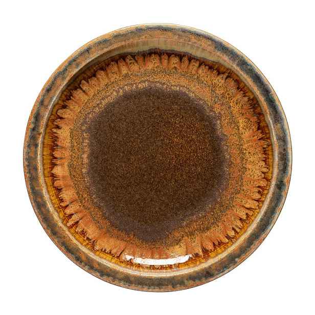 Hnědý talíř z kameniny ø 26 cm Poterie – Casafina