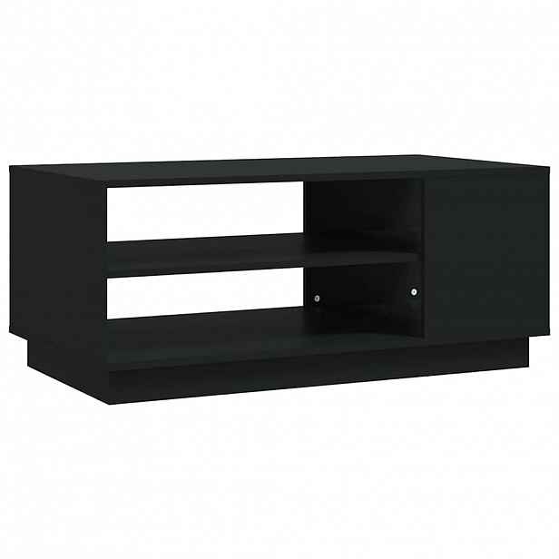 vidaXL Konferenční stolek černý 102 x 55 x 43 cm dřevotříska