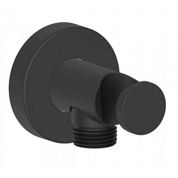 Duravit - Sprchové kolínko s držákem, matná černá UV0630009046