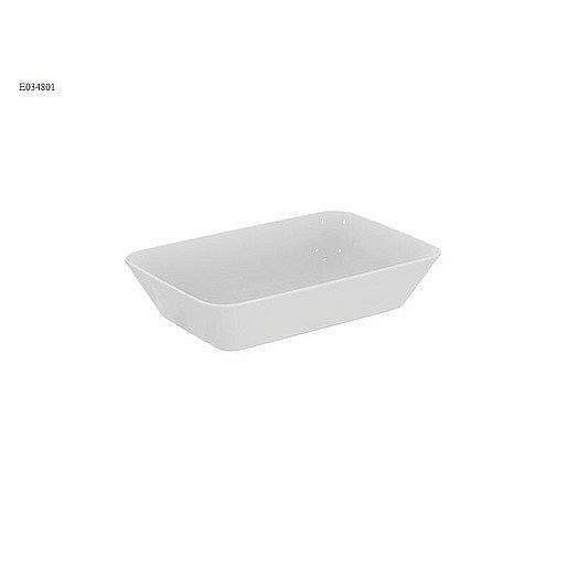 Umyvadlo na desku Ideal Standard Connect air 60x40 cm bez otvoru pro baterii E034801