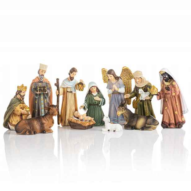 Vánoční betlém – 10,5 cm – Classic
