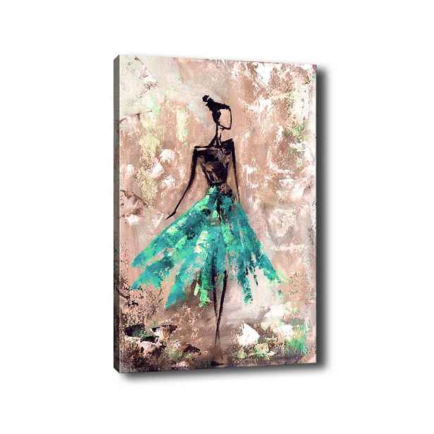 Wallity Obraz na plátně Ballerina 50x70 cm