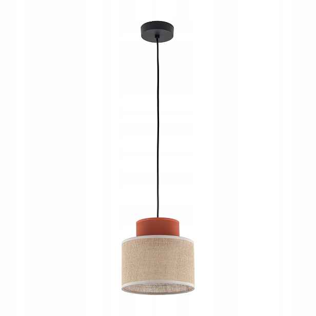 Závěsná lampa Duo Juta Brown 2785 Tk Lighting